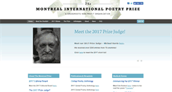 Desktop Screenshot of montrealprize.com